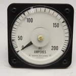 General Electric 50-103131LSRL2 0-200AC Amp Panel Ammeter. Fixed Price $16.57.