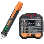 Non-contact Voltage Detector Tester Pen With Power Outlet Socket Kit. Fixed Price $8.99.