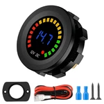 Linkstyle Battery Meter, Waterproof 12V Voltmeter Gauge, Led Digital Display. Fixed Price $20.43.