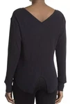 Sage Collective Venture Waffle Thermal Top Long Sleeve Blue Small Nwt $60. Fixed Price $23.39.