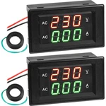 Amp 500V 200A Voltmeter Voltage And 17.2 Cubic Inches, Black,green. Fixed Price $36.94.