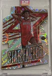 2023-24 Panini Revolution Star Factor Amen Thompson Die-cut Fractal Rookie Lot. Fixed Price $27.00.