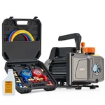 Omt Combo 1/3HP 4CFM Air Vacuum Pump Manifold Gauge Set Hvac Refrigerant Kit. Fixed Price $99.99.