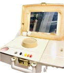Vintage Dominion Portable Hair Dryer 1805-B Hood Salon Case Hose Manual Bonnet. Fixed Price $129.99.