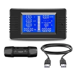 Tkxec Dc 8-120V 0-100A Battery Monitor Digital Current Voltage Power Energy Mete. Fixed Price $20.00.