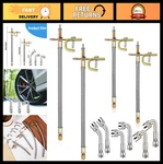 10-PIECE Stainless Steel Dual Tire Valve Stem Extensions & Adapters For Cars, Tr. Fixed Price $42.29.