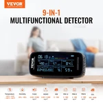 Vevor Air Quality Monitor 9-IN-1 CO2, Temperature, Humidity Tester. Fixed Price $125.95.