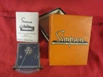 Vintage Simpson Edgewise Panel Electric Meter 1522-C 0-10 Dc Milliamps. Fixed Price $25.19.