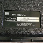 Mts 634.31E-24 Extensometer Model W/ Case & Accessories. Fixed Price $1000.00.