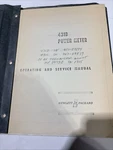 Hp 431B Power Meter Operating & Service Manual. Dec 1962. Prefix 451-. Fixed Price $15.00.