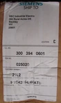 Siemens P1C42BH060ATS Type Circuit Breaker Panel I-3 Control Technology. Fixed Price $850.00.