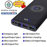Usb Wireless Power Bank Backup Fast Portable Charger External Battery 1000000MAH. Fixed Price $17.59.
