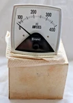 Aa-lssc Crompton Gauge Ammeter 016-02 Type 0-400A 5A Range Instrument Amps. Fixed Price $95.00.